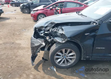 2016 BMW X3 xDrive28I from USA, damaged, VIN 5UXWX9C52G0D69617